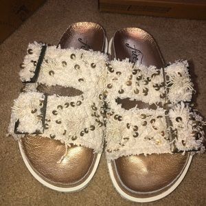 Brand new with box Free People Bali Footbed Sandal